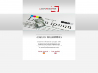 azzawimediaprint.de Webseite Vorschau