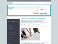 arcus-engineering.de Webseite Vorschau