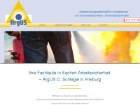 argus-freiburg.de Webseite Vorschau
