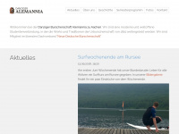 db-alemannia.de Webseite Vorschau