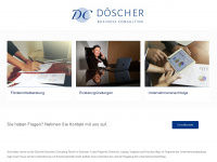 dc-doescher.de Webseite Vorschau
