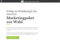 marketingpaket-kommunalwahl.de Webseite Vorschau