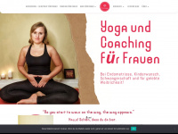feminine.yoga Webseite Vorschau