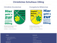 christliches-schulhaus-ossling.de Webseite Vorschau