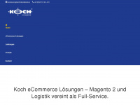 koch-ecommerce.de Webseite Vorschau