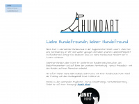 hundart.ch Webseite Vorschau