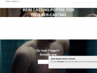 troeber-castingbase.de Webseite Vorschau