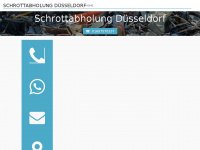 schrottabholung-duesseldorf.webador.de Webseite Vorschau