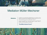 mediation-mueller-mechsner.de Webseite Vorschau
