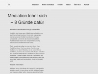 mediation-lohnt-sich.de Webseite Vorschau