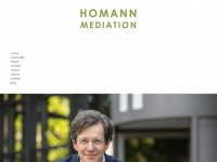 homann-mediation.de Webseite Vorschau