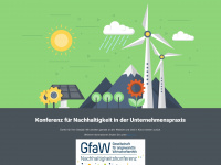 nachhaltigkeit-konferenz.eu Webseite Vorschau