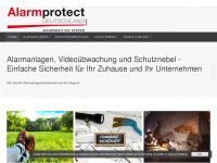 alarm-protect.de Webseite Vorschau