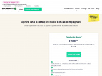 startups.it Webseite Vorschau