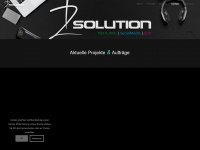 d2solution.net Webseite Vorschau