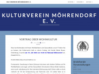 kulturverein-moehrendorf.de Webseite Vorschau