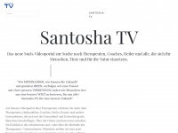 santosha-tv.de Webseite Vorschau