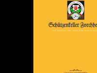 schuetzenkeller-forchheim.de Webseite Vorschau