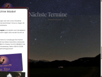 planetarium-toelz.de Webseite Vorschau