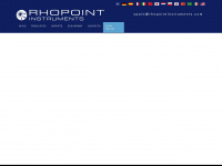 rhopointinstruments.es Webseite Vorschau