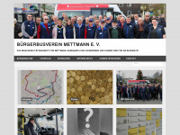 bürgerbus-mettmann.de Webseite Vorschau