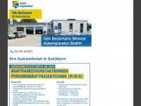 autoreparatur-beckmann.de Webseite Vorschau