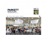 parkettmagazin.de Webseite Vorschau