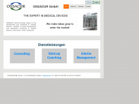 ossacur.com Webseite Vorschau