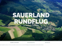 sauerland-rundflug.de Webseite Vorschau