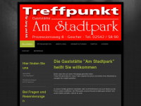 treffpunktamstadtpark.de Webseite Vorschau