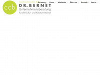 bernet-coaching.de Webseite Vorschau