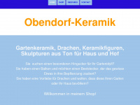 obendorfkeramik.de Webseite Vorschau