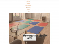 bewegungsstudio-kw.de Webseite Vorschau
