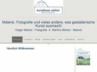 kunsthaus-weiher.de Webseite Vorschau