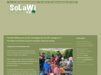 solawi-maingrün.de Webseite Vorschau