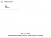 plastische-chirurgie-frankfurt.de Webseite Vorschau