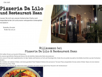 pizzeria-dalilo.de Webseite Vorschau