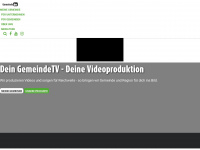 gemeindetv.at Webseite Vorschau