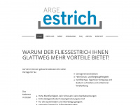 arge-estrich.at Webseite Vorschau