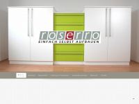 roserro.de Webseite Vorschau