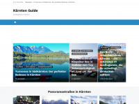 kaernten-guide.de Webseite Vorschau