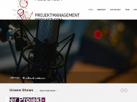 projektmanagementpodcast.com Webseite Vorschau