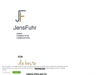 jensfuhr.com Webseite Vorschau
