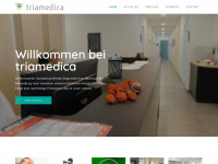 triamedica-therapie.de Webseite Vorschau
