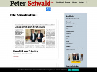 peter-seiwald.at Webseite Vorschau