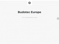 budotec-europe.com Webseite Vorschau