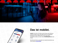 mobilet.eu Webseite Vorschau