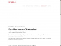 bechener-oktoberfest.de Webseite Vorschau