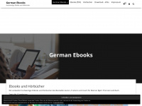 germanebooks.de Webseite Vorschau