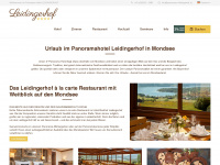 hotel-leidingerhof.at Webseite Vorschau